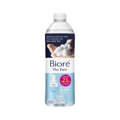 BIORE The Face Instant Foaming Facial Wash Moist Refill 340ml