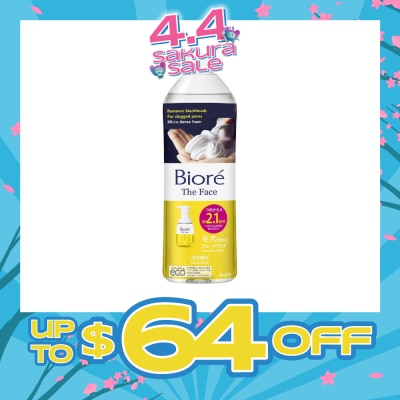 BIORE - The Face Instant Foaming Facial Wash Smooth Clear Refill 340ml