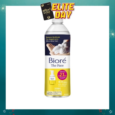 BIORE - The Face Instant Foaming Facial Wash Smooth Clear Refill 340ml