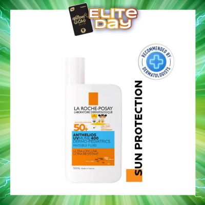 LA ROCHE-POSAY - Anthelios UVMUNE 400 Dermo-Pediatrics Invisible Fluid SPF50+ PA++++ 50ml