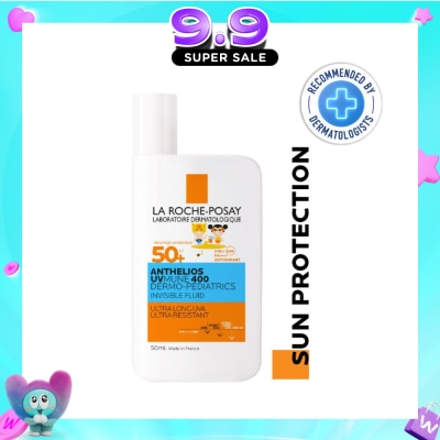 LA ROCHE-POSAY - Anthelios UVMUNE 400 Dermo-Pediatrics Invisible Fluid SPF50+ PA++++ 50ml image