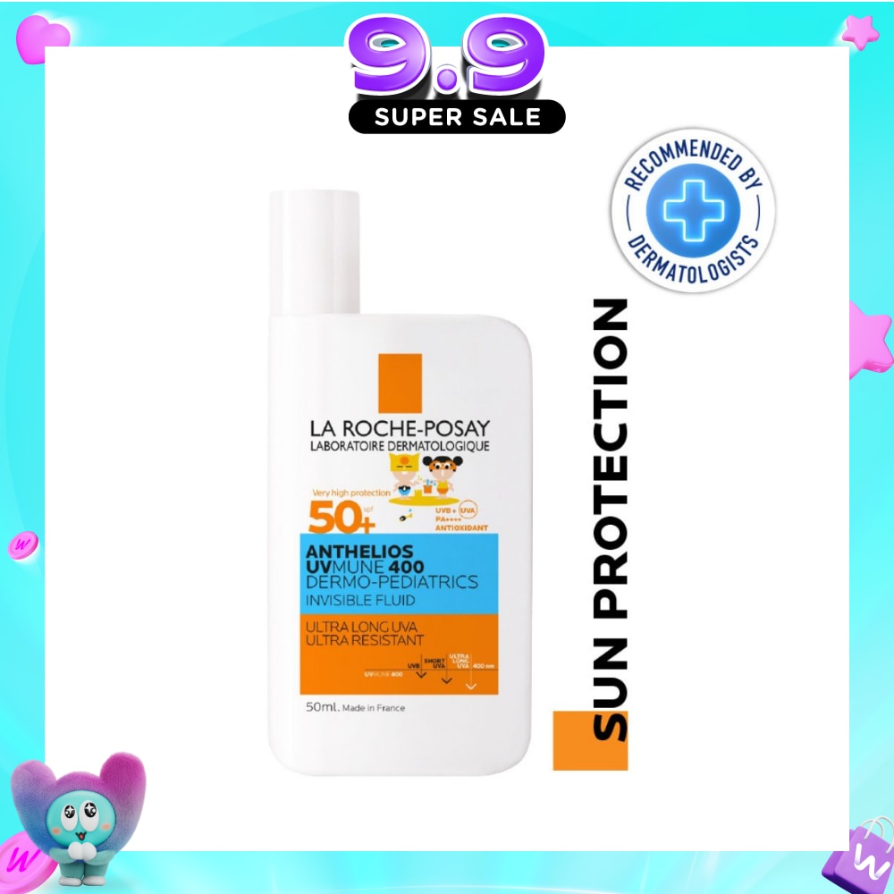 Anthelios UVMUNE 400 Dermo-Pediatrics Invisible Fluid SPF50+ PA++++ 50ml image