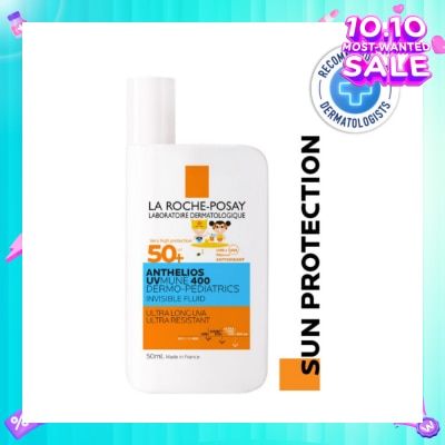LA ROCHE-POSAY Anthelios UVMUNE 400 Dermo-Pediatrics Invisible Fluid SPF50+ PA++++ 50ml