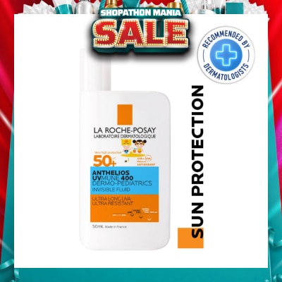 LA ROCHE-POSAY - Anthelios UVMUNE 400 Dermo-Pediatrics Invisible Fluid SPF50+ PA++++ 50ml