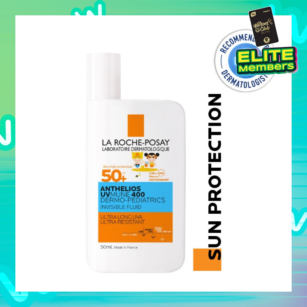 Anthelios UVMUNE 400 Dermo-Pediatrics Invisible Fluid SPF50+ PA++++ 50ml