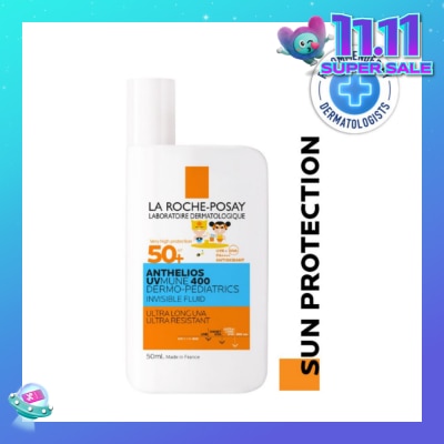 LA ROCHE-POSAY Anthelios UVMUNE 400 Dermo-Pediatrics Invisible Fluid SPF50+ PA++++ 50ml