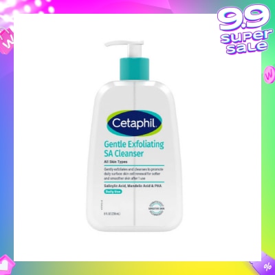 CETAPHIL Gentle Exfoliating SA Foaming Gel Cleanser Daily Use 236ml