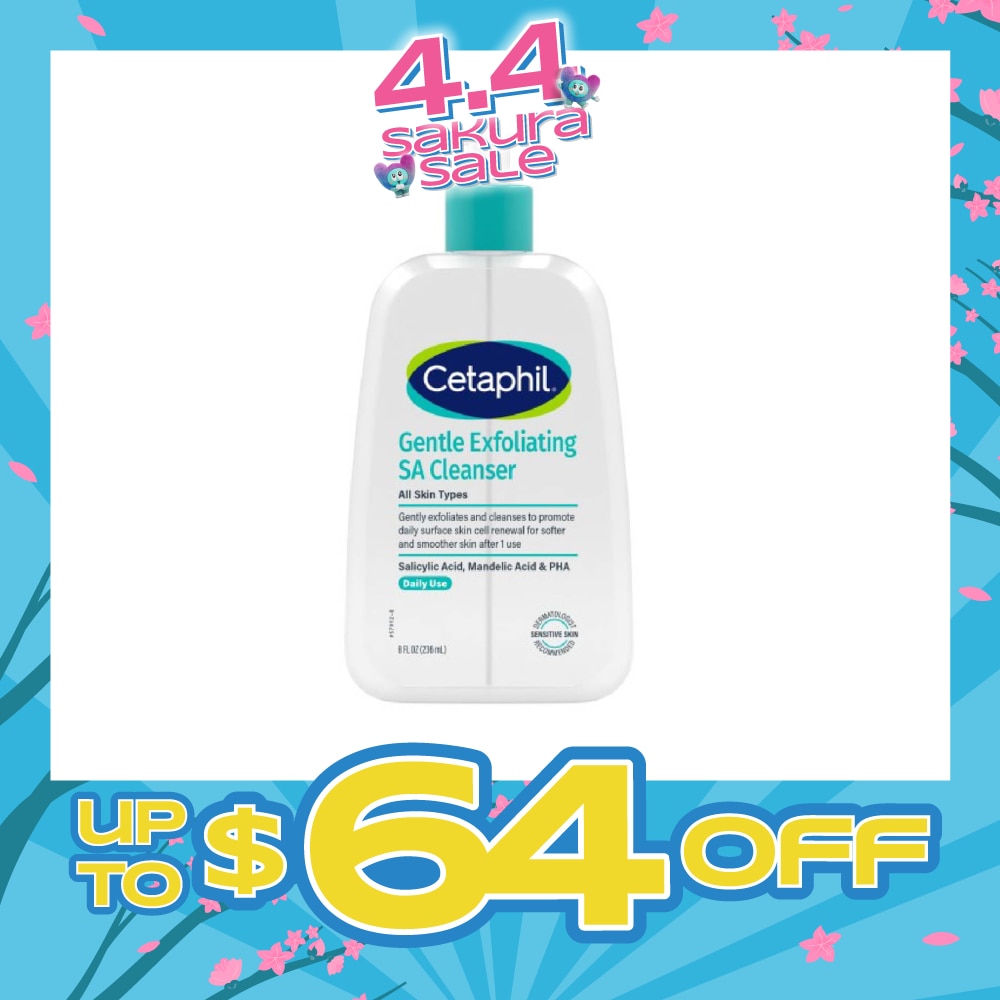 Gentle Exfoliating SA Foaming Gel Cleanser Daily Use 236ml