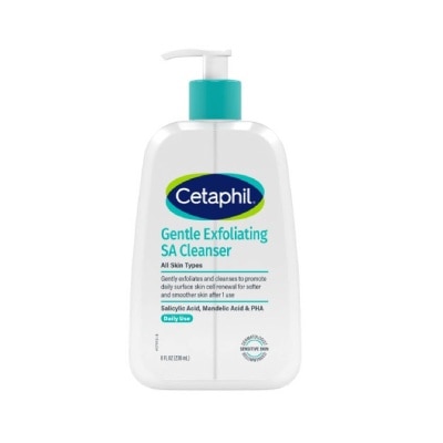 CETAPHIL Gentle Exfoliating SA Foaming Gel Cleanser Daily Use 236ml