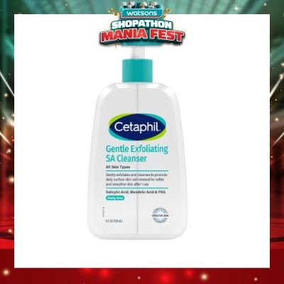 CETAPHIL - Gentle Exfoliating SA Foaming Gel Cleanser Daily Use 236ml