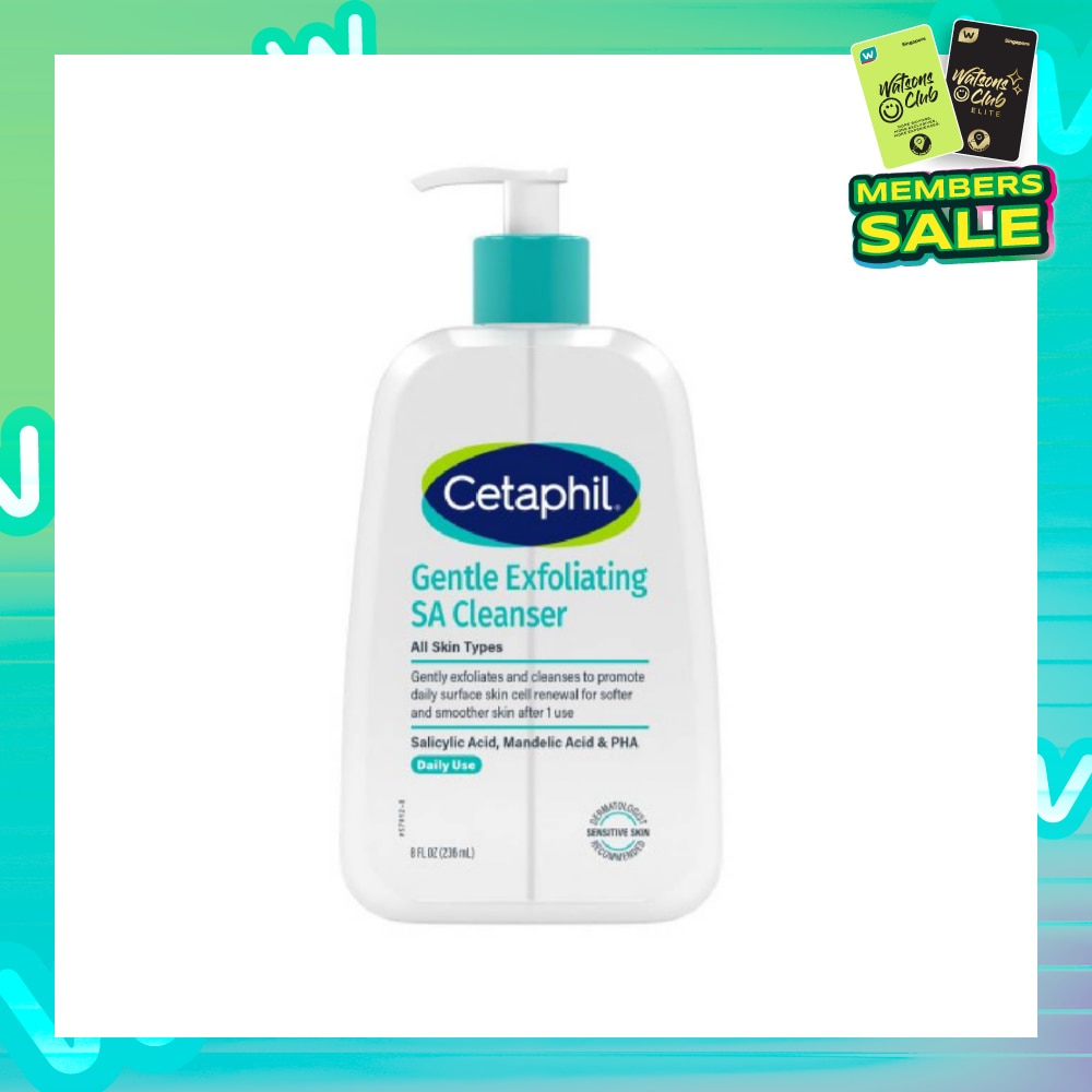 Gentle Exfoliating SA Foaming Gel Cleanser Daily Use 236ml
