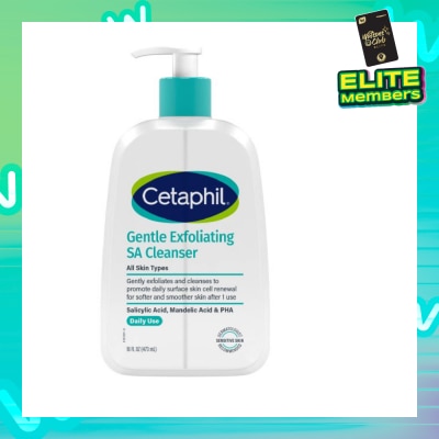 CETAPHIL Gentle Exfoliating SA Foaming Gel Cleanser Daily Use 473ml