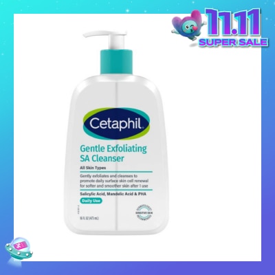 CETAPHIL Gentle Exfoliating SA Foaming Gel Cleanser Daily Use 473ml