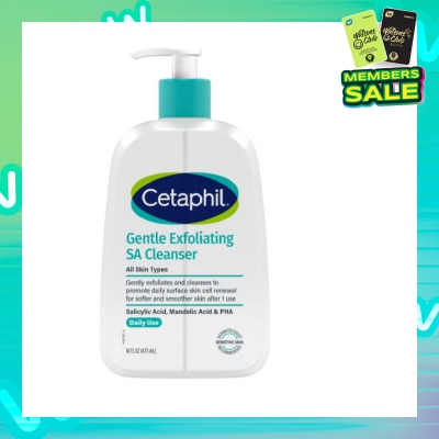 CETAPHIL Gentle Exfoliating SA Foaming Gel Cleanser Daily Use 473ml