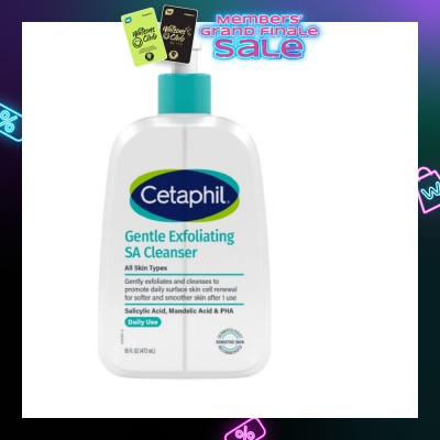 CETAPHIL Gentle Exfoliating SA Foaming Gel Cleanser Daily Use 473ml