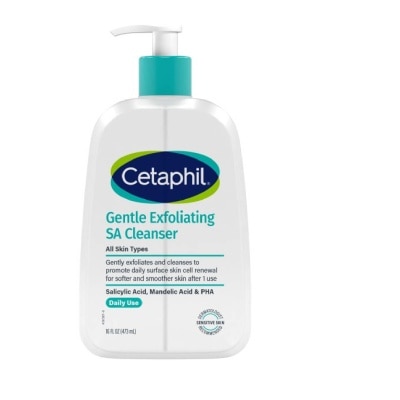 CETAPHIL Gentle Exfoliating SA Foaming Gel Cleanser Daily Use 473ml