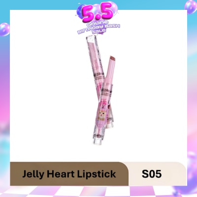 FLORTTE - I Am Super Beauty Jelly Heart Lipstick S05 1.5g