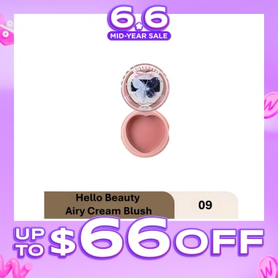 FLORTTE - Hello Beauty Airy Cream Blush 09 6g