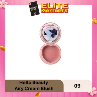 FLORTTE Hello Beauty Airy Cream Blush 09 6g
