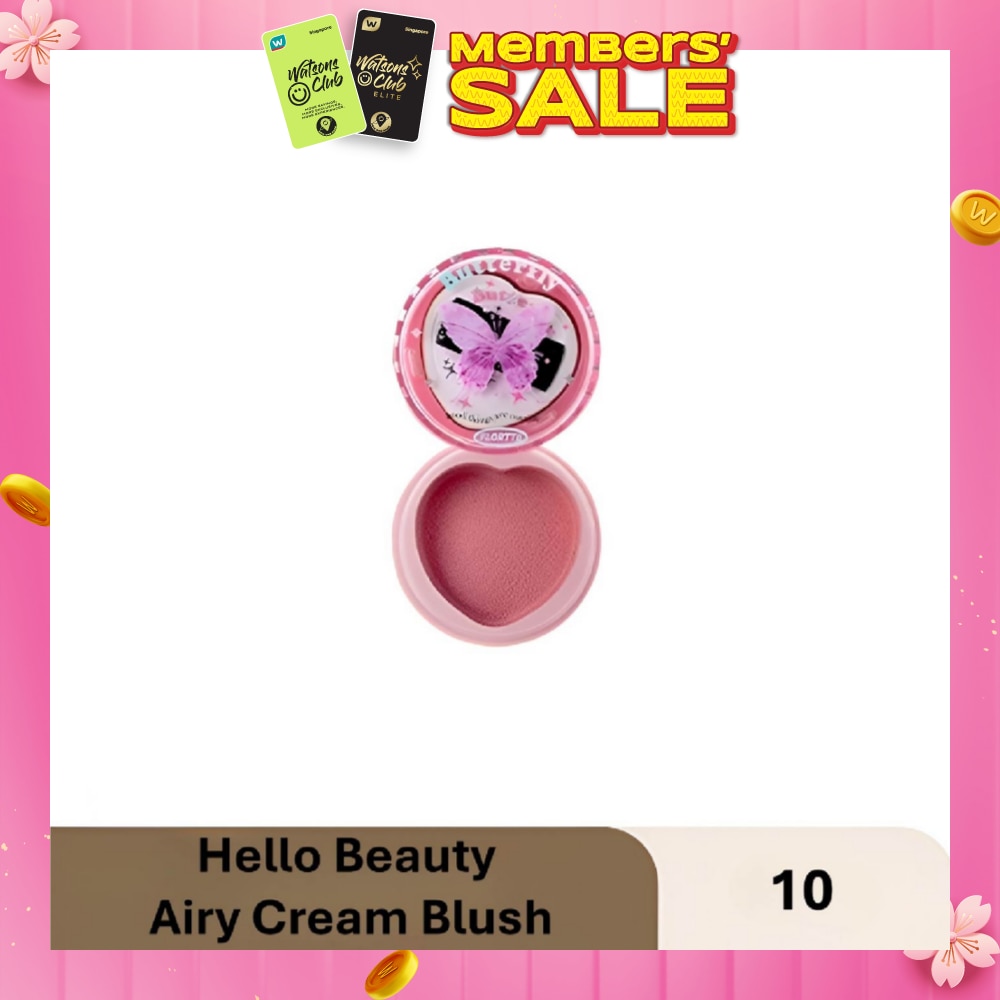 Hello Beauty Airy Cream Blush 10 6g