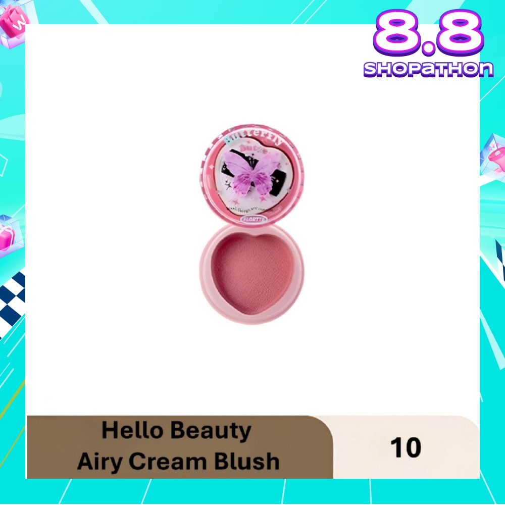 Hello Beauty Airy Cream Blush 10 6g