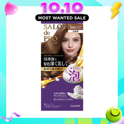 SALON DE PRO Grey hair coverage Hair Dye 'Mousse image