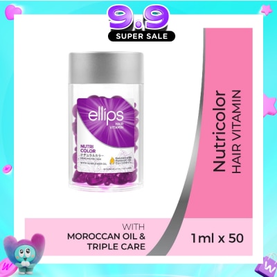 ELLIPS - Hair Vitamins Nutri Colour 50s image