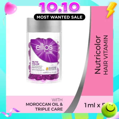 ELLIPS Hair Vitamins Nutri Colour 50s image
