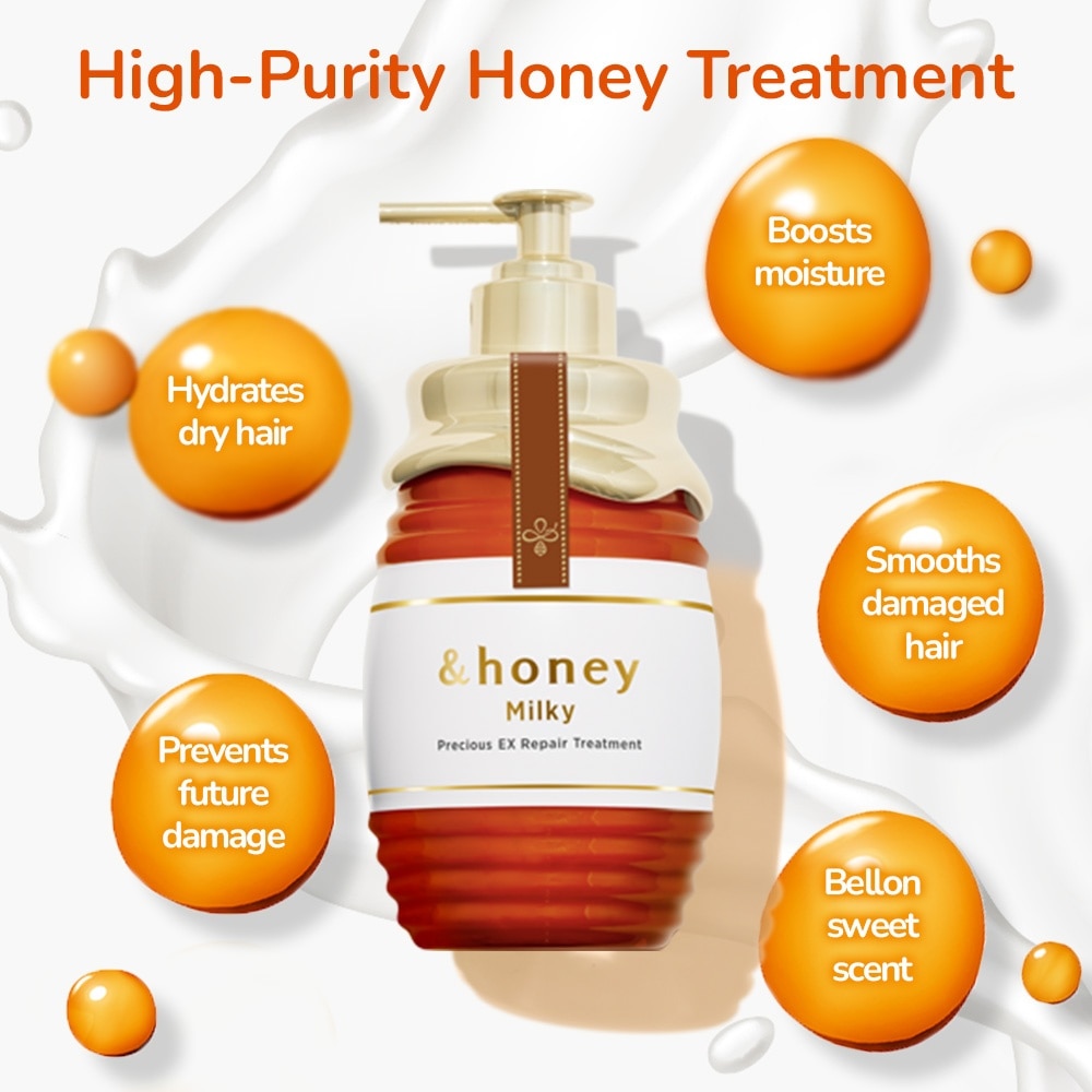 &HONEY Milky Precious EX Repair Treatment 500g | Shampoo