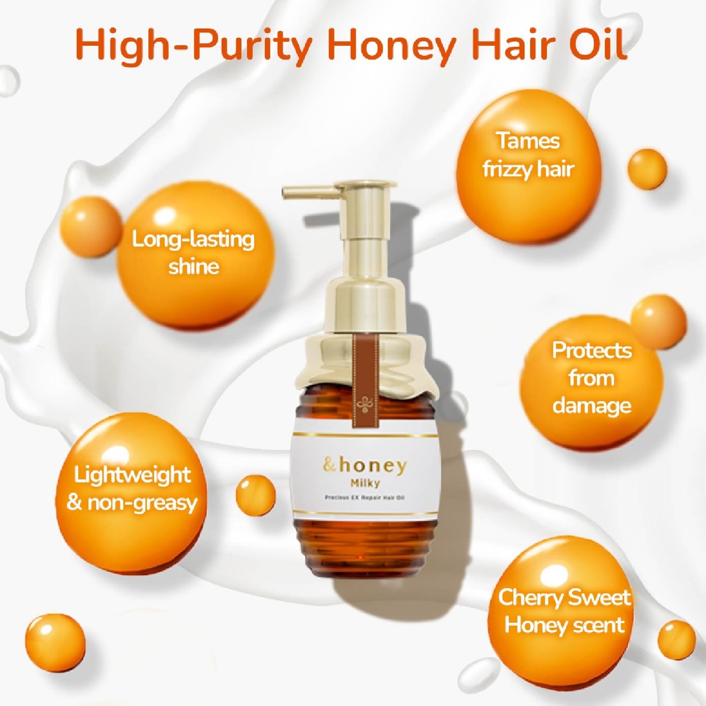 Milky Precious EX Repair Hair Oil 105ml