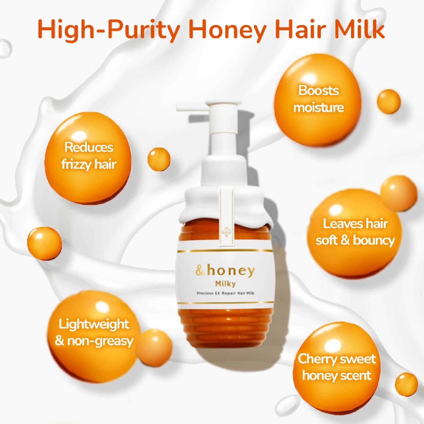 &HONEY Milky Precious EX Repair Hair Milk 180ml | Shampoo