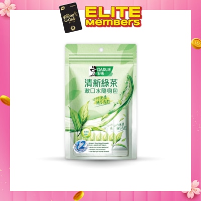 DARLIE Green Tea Mouthwash Sachet Non-Alcohol 14s