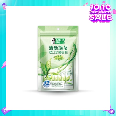 DARLIE Green Tea Mouthwash Sachet Non-Alcohol 14s