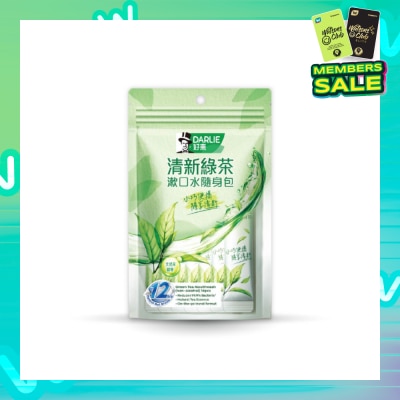 DARLIE Green Tea Mouthwash Sachet Non-Alcohol 14s