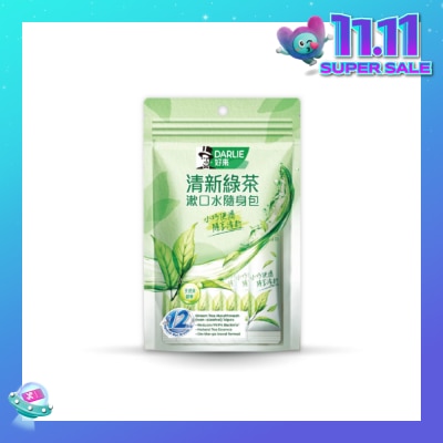 DARLIE Green Tea Mouthwash Sachet Non-Alcohol 14s