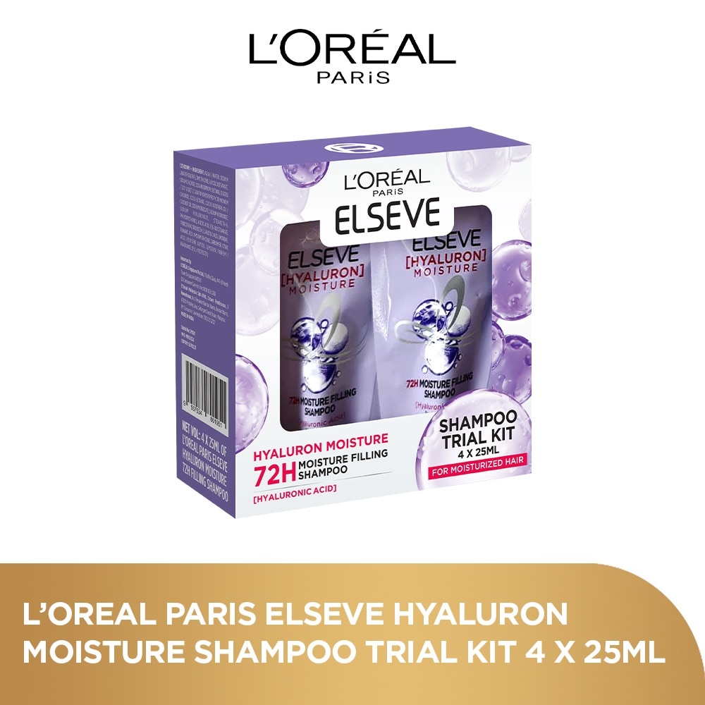 Hyaluron Moisture Shampoo Trial Kit 4 x 25ml