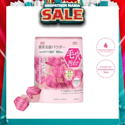 SUISAI - Beauty Clear Pink Powder Wash 0.4g x 32s