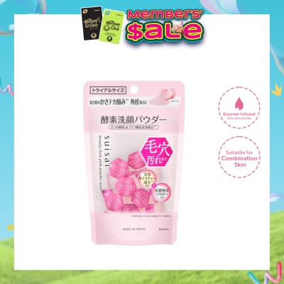 SUISAI - Beauty Clear Pink Powder Wash 0.4g x 15s