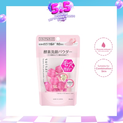 SUISAI - Beauty Clear Pink Powder Wash 0.4g x 15s