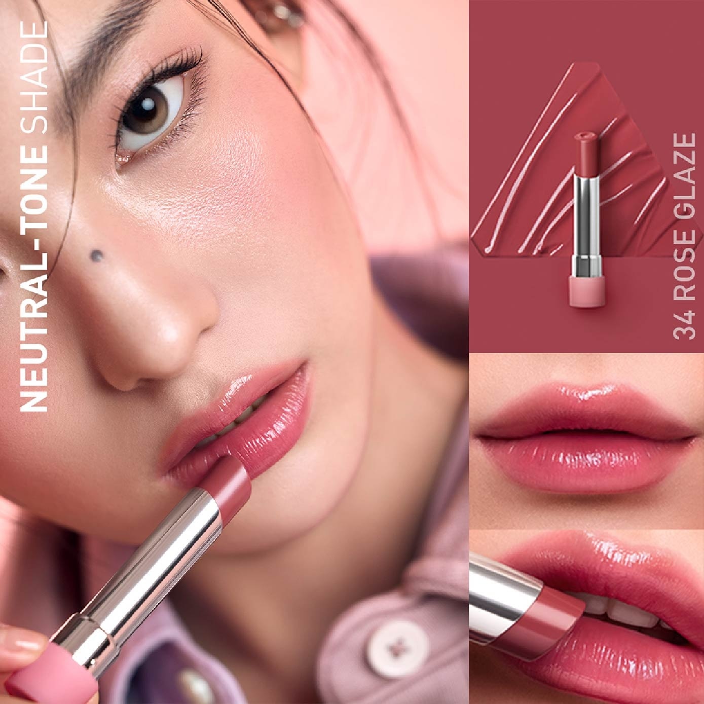 3CE Glazy Lip Glow Melting Smore 30 25ml | Lips | Watsons Singapore