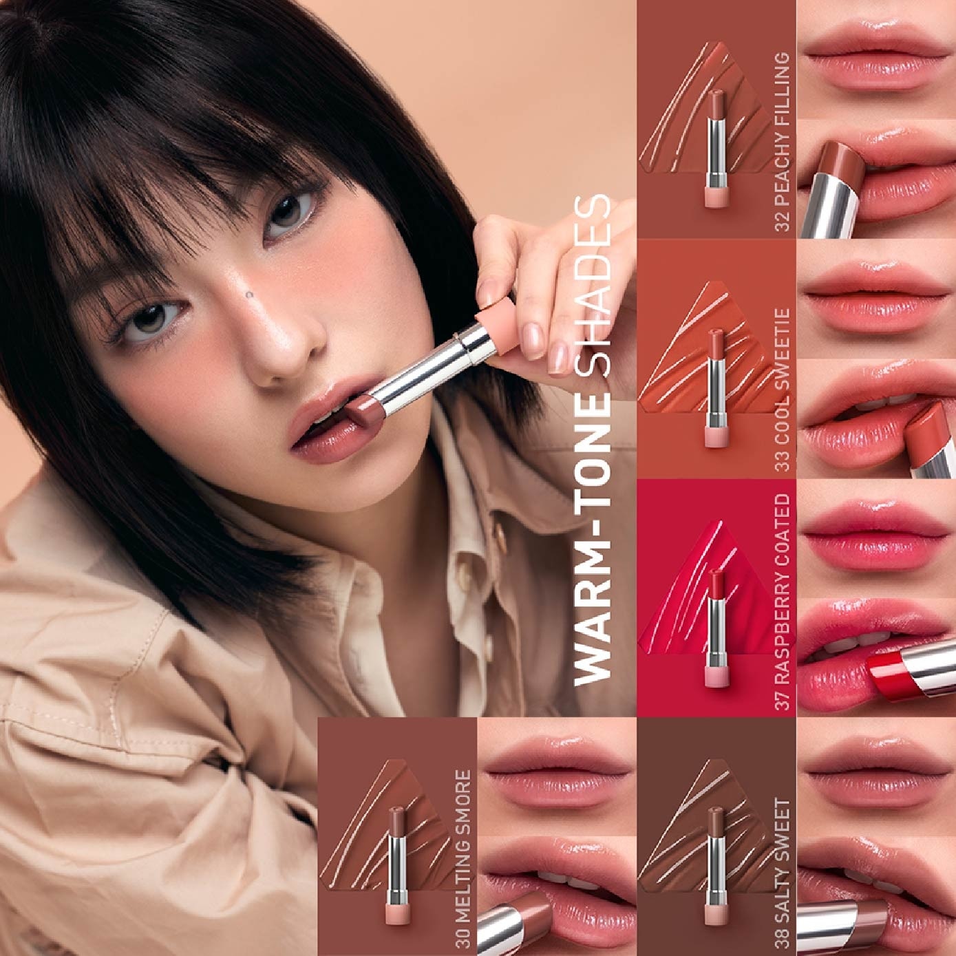 Glazy Lip Glow Raspberry Coated 37 25ml