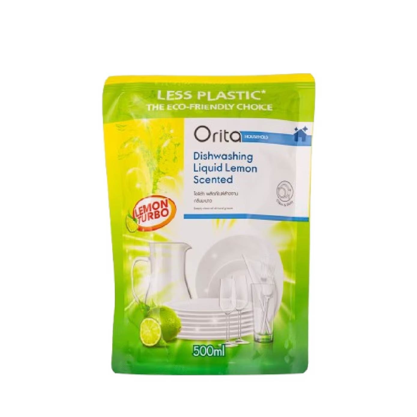 Dishwashing Liquid Lemon Scented 500ml x 24s (Per Carton)