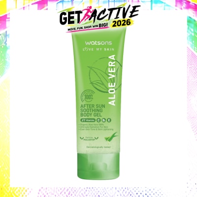 WATSONS - Love My Skin Solar Filter Aloe After Sun Soothing Body Gel 100ml image