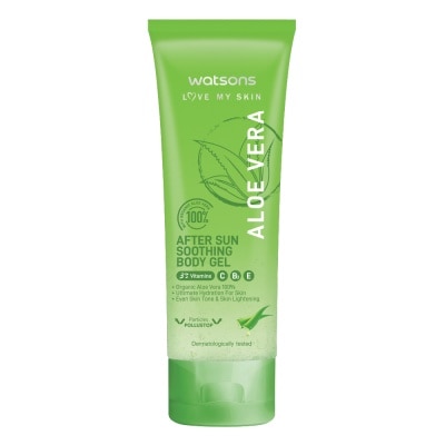 WATSONS Love My Skin Solar Filter Aloe After Sun Soothing Body Gel 100ml