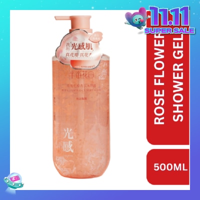 LITTLE DREAM GARDEN Rose Flower Petal Shower Gel 500ml