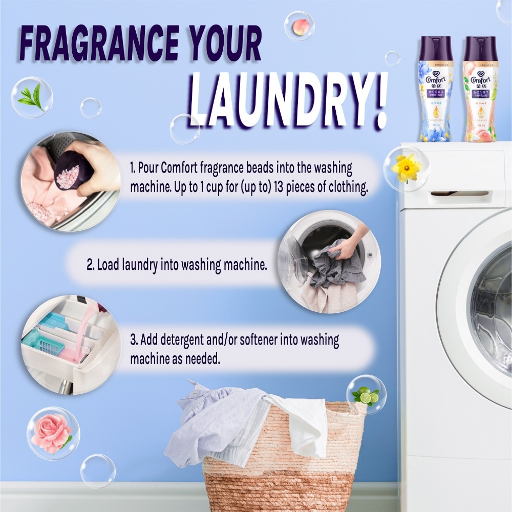 Comfort Bluebell & Seasalt Fragrance beads 200g