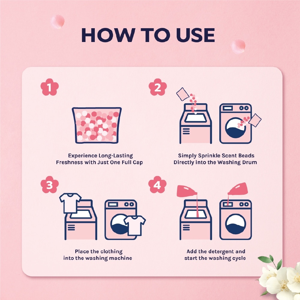 Comfort Rose & Lychee Fragrance Booster Beads 200g