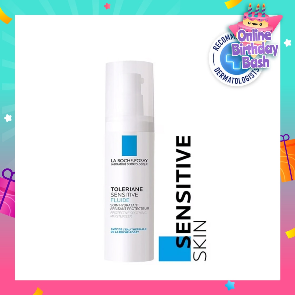 Toleriane Sensitive Fluide Protective Soothing Moisturiser 40ml