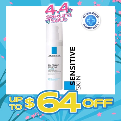 LA ROCHE-POSAY - Toleriane Sensitive Fluide Protective Soothing Moisturiser 40ml