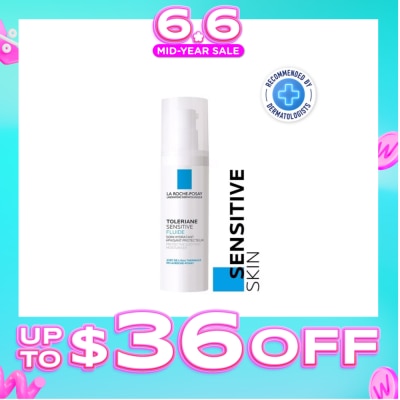 LA ROCHE-POSAY - Toleriane Sensitive Fluide Protective Soothing Moisturiser 40ml